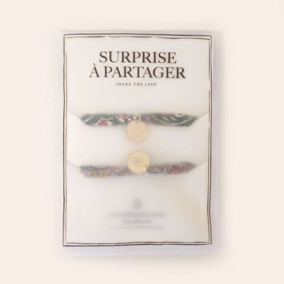 NEW Sezane Floral Fabric Bracelets - Picture 3 of 3